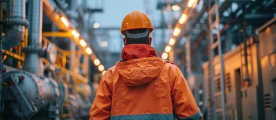 Sticker - Industrial Worker in a Hazmat Suit