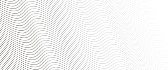 Wall Mural - vector abstract waves line transparent background with space for your text.