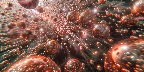 Wall Mural - abstract illustration of singularity concept. origin of life. space and science. background image. c