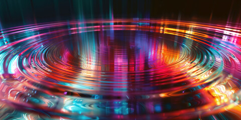 Wall Mural - abstract illustration of singularity concept. origin of life. space and science. background image. c