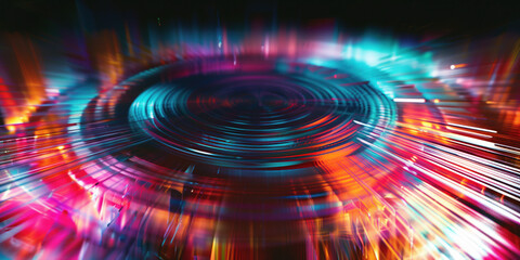 Wall Mural - abstract illustration of singularity concept. origin of life. space and science. background image. c