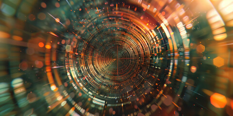 Wall Mural - abstract illustration of singularity concept. origin of life. space and science. background image. c
