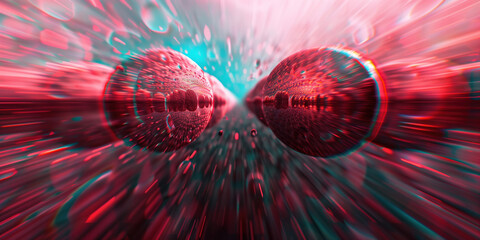 Wall Mural - abstract illustration of singularity concept. origin of life. space and science. background image. c