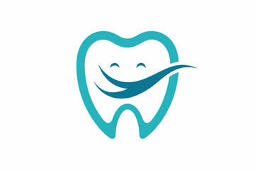Wall Mural - dental clinic logo vector illustration