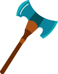 Wall Mural - Axe. Viking weapon. 