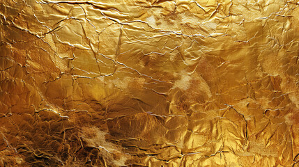 Wall Mural - Gold foil texture background with glass effect 