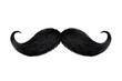 © Oksana - Black moustache isolated on transparent background