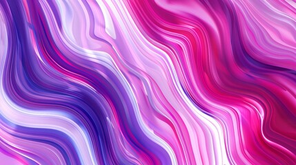 Wall Mural - Gradient Transition of Fashionable Pink Stripes - Abstract Background Design