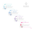 © Rasarin - Vector infographic business presentation template connected with 4 options