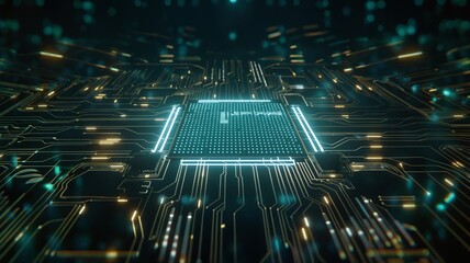 CPU and binary components, optimized for high-speed information processing within a robust electronic network and cyberspace environment.
