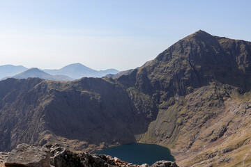 Wall Mural - mount snowdon at snowdonia wales