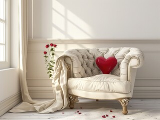 Wall Mural - armchair in a room