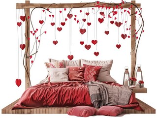 Wall Mural - bed and pillows