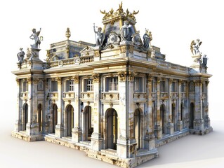 Canvas Print - the royal palace