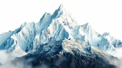 Wall Mural - iceberg in the mountains