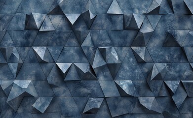 Wall Mural - Geometric hexagonal pattern with a modern feel