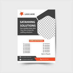 Web
Corporate business flyer template design, promotion , flyer template,  modern business flyer template ,abstract business flyer and creative 
design, modern orange and black design template for pos