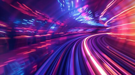 Motion blur POV concept in web development