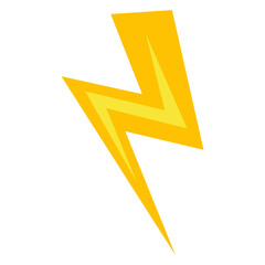 Canvas Print - Lightning Bolt Illustration