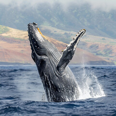 Wall Mural - whale