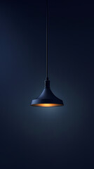 Wall Mural - Minimalist chandelier hanging on the background