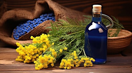 Wall Mural - still life with flowers