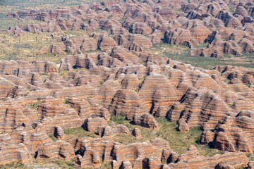 Stripe hill from the sky