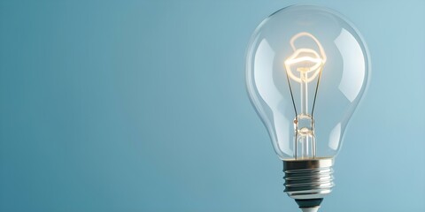 Wall Mural - illuminated light bulb representing digital innovation in futuristic advertising. concept digital in