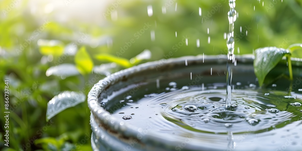 Collecting Rainwater for Gardening Setting Up a Water Barrel System