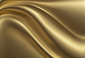 Wall Mural - Festive Gold Foil Texture with Hairline Wave Pattern for Elegant Holiday Art