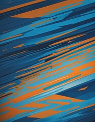 Wall Mural - geometric shapes and white textures in a modern abstract background design