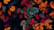 © TukTuk Design - Autumn leaves pattern background