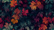 © TukTuk Design - Autumn leaves pattern background