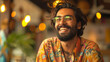 © MikeLegend - Smiling man with beard and glasses