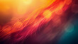 © MP_Artworks - Orange red Background with blur effect, bokeh
