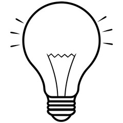 Wall Mural - light bulb illustration