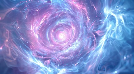 abstract swirling portal of light and energy. fantasy background