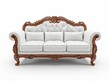 © Avve Diana  - An illustration of a sofa with classic leather furniture.