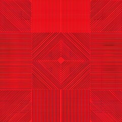Wall Mural - The background is an abstract pattern of red and black