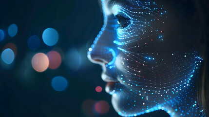 Wall Mural - an aipowered voice recognition feature that analyzes and improves the users pronunciation as they in