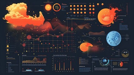 Wall Mural - infographic on the third law of thermodynamics detailing the concept of absolute zero and its implic