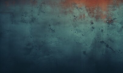 Wall Mural - Abstract Blue and Orange Textured Background