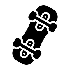 Wall Mural - Skateboard Icon