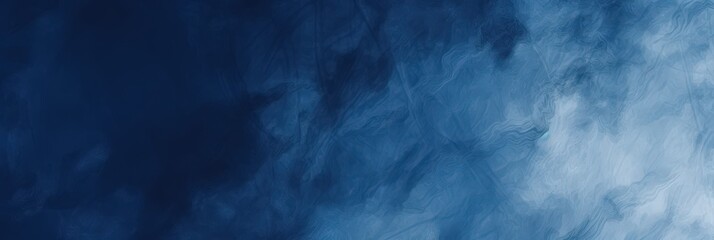 Wall Mural - Abstract Swirling Blue Watercolor