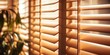 © Nice Seven - Sunlight Streaming Through Wooden Window Shutters