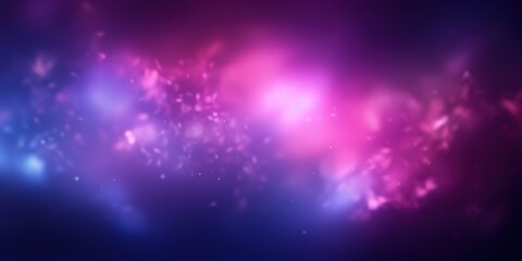 Wall Mural - Abstract Purple and Blue Background with Glowing Spots
