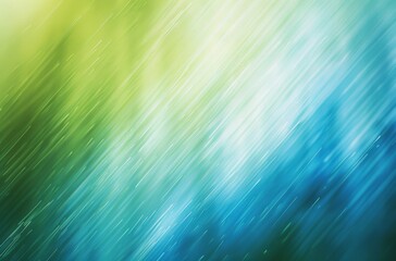 Wall Mural - Grainy Texture Abstract Blurred Background in Green and Blue Colors