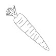 © Lefa - illustration outline of carrot