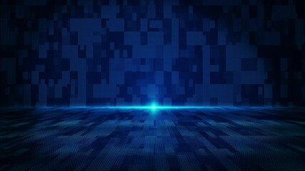 Wall Mural - elegant deep abstract stage background high tech digital product promotion, corporate promotion. pro