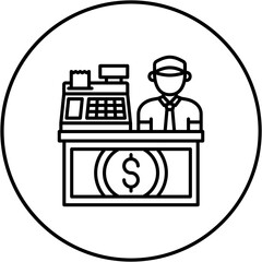 Poster - Cashier Icon